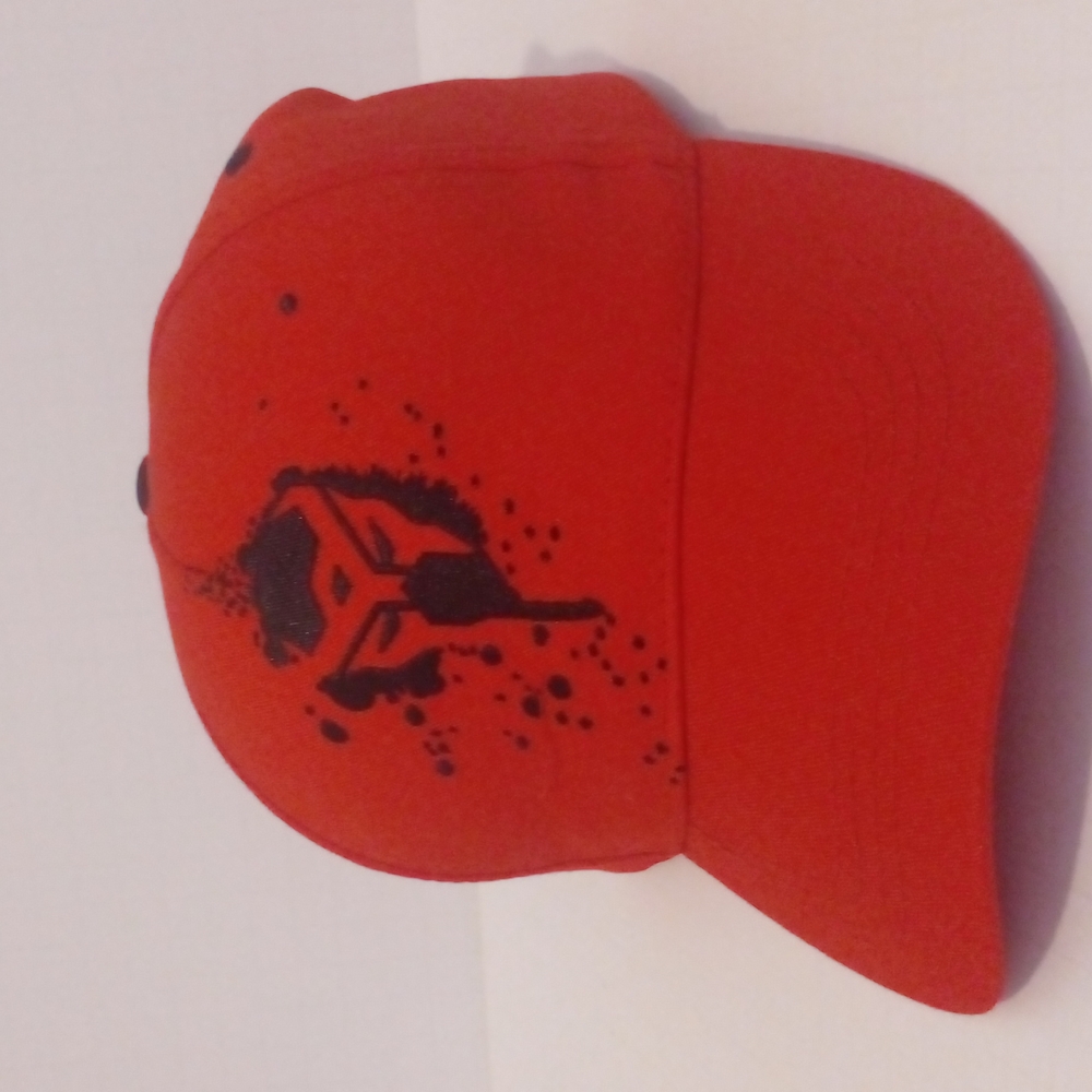 Mens size Transformers hat, 100% cotton, red and black, NWT